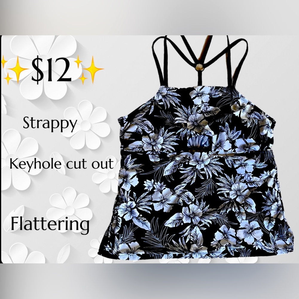 Strappy Keyhole Top